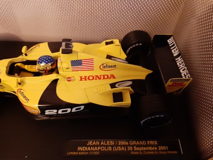 Jordan F1 Model Jean Alesi Rare ed1:18