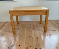 Solid Ash lamp table/coffee table