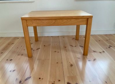 Solid Ash lamp table/coffee table