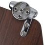 Toilet Seats with Soft Close Lids 2 pcs MDF Brown Image 6