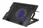 New 12-17 Inch Large Laptop Cooling Cool Pad Fans Cooler Cooling 2 USB LED #886