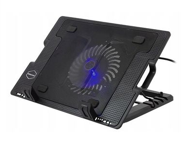 New 12-17 Inch Large Laptop Cooling Cool Pad Fans Cooler Cooling 2 USB LED #886