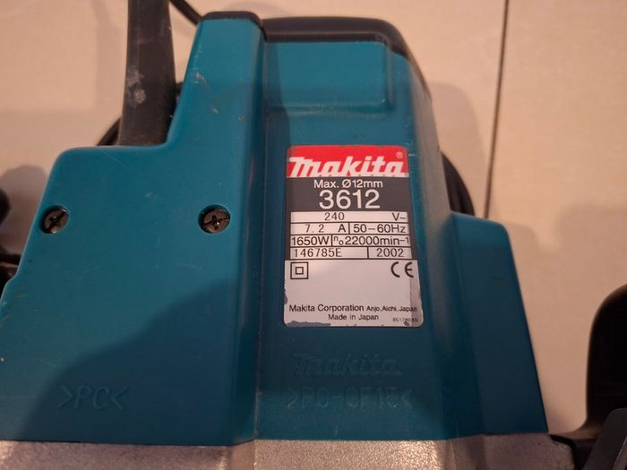 Makita 3612 Plunge Router 240v