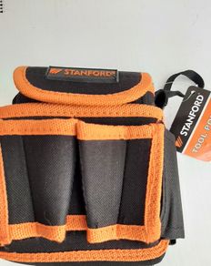 New tool pouch tag attached