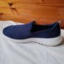 skechers gen 5 slip ons Size 4 eu 37 blue canvas in good condition Image 7