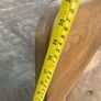 Live edged solid timber bench Image 8