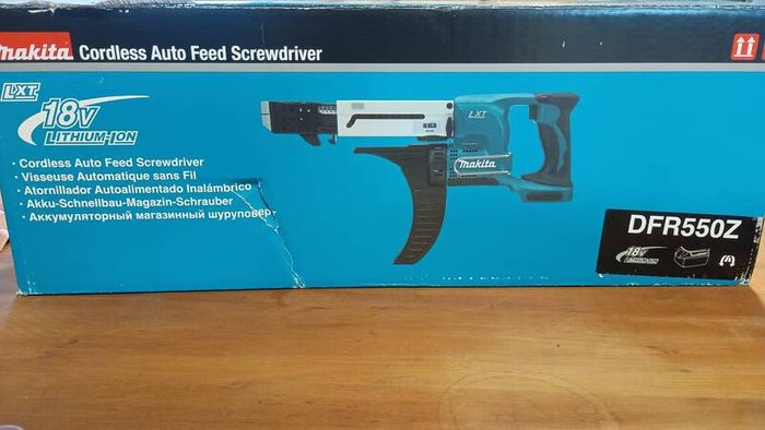Makita LXT DFR550Z Auto Feed Screwdriver