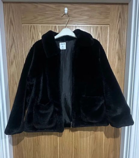 Faux Fur Girls Jacket