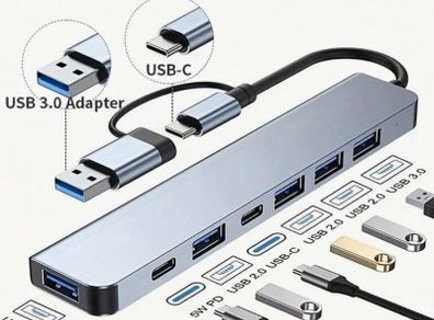 USB HUB 7 in 1 Brand New