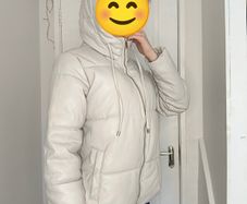 White winter jacket for women