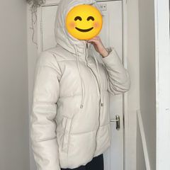 White winter jacket for women
