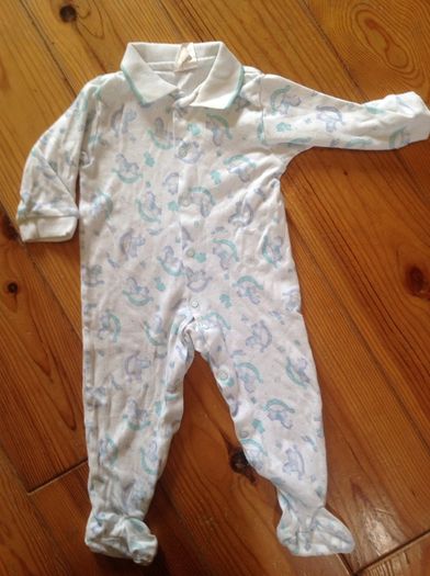 3-6 Month Babygrow with Rocking Horses