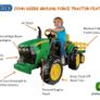 New Peg Perego John Deere Tractor Ride On Toy 12v Battery Electric Kids Children Image 6
