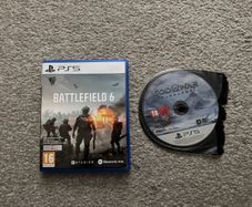 ps5 Two Games Bundle: 1) Battlefield 6 2) God Of War Gagnarok