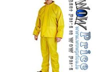 main image for ad Yellow L-Large Waterproof Professional Work Rain Suit - Jacket + Over Trousers