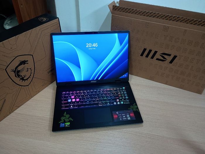 Enter a catchy titleUltimate MSI Sword 17 HX Setup (14th Gen / RTX 4060) - Owned 5.5 Months, Only 6 Weeks Light Use! Under Warranty + Gaming Boxes
