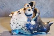 1973 pottery dog