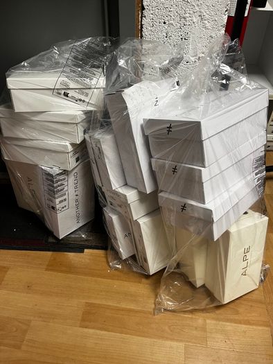 Empty Shoe Boxes