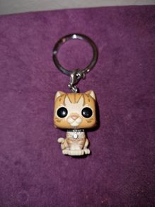 Funko Pop Captain Marvel Goose keychain
