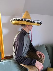 Sombrero Party Hat Fancy Dress Accessory Halloween
