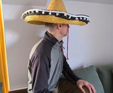 Sombrero Party Hat Fancy Dress Accessory Halloween