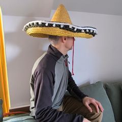 Sombrero Party Hat Fancy Dress Accessory Halloween