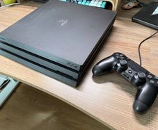 Sony PS4 Pro 1TB CUH-7017B with DualShock 4 Controller and Cables