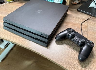 Sony PS4 Pro 1TB CUH-7017B with DualShock 4 Controller and Cables