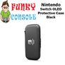 Nintendo Switch OLED Console EVA Hard Protective Case Zip Cover Carry Bag Pouch Black Image 2
