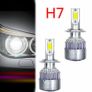 2x C6 H1 H3 H4 H7 H8 H9 H11 9005 HB3 9006 HB4 LED Headlight Conversion Kit COB Bulb 36W 3800LM 6000K White High Light Image 2