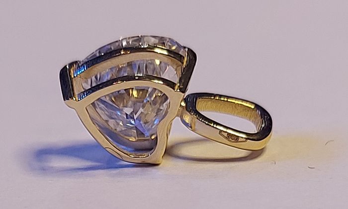 1.04ct Labgrown-Diamond 14K Gold Pendant