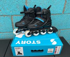 Story Fusion Adjustable Inline Skates with Leds