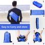 Inflatable lounger, 2019 New Waterproof inflatable Sofa with Storage Bag Air Sofa lounger Hammock with Headrest Inflatable Couch fit for Travelling,Camping,Pool and Beach (Blue) Image 3