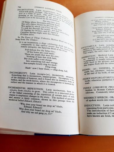 Current Literary Terms