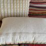 Yellow & white rectangular cushion set (2 pcs) Image 3