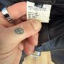 Genuine leather trousers (XL) Image 5