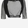 Chiffon tops,  Coast black, three Debut chiffon tops two navy 1 black , medium and large Image 3