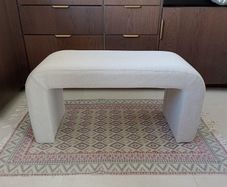Upholstered bench seat