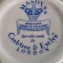 Mason's Crabtree & Evelyn Blue & White Floral Toothbrush Mug Image 3