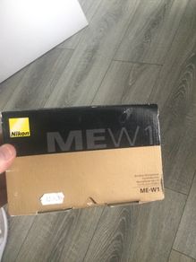 Brand New Nikon ME_W1  Wireless Microphone plus brand New Nikon wireless mobile adapter