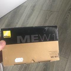 Brand New Nikon ME_W1  Wireless Microphone plus brand New Nikon wireless mobile adapter