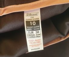 Size 10 - As New - A Beautiful Chocolate Skirt - Soft Fabric - Back Pleat & Hidden Zip - #