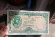 1958 Ireland One Pound Banknote