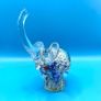 Vintage Murano Style Art Glass Elephant Paperweight: Image 5
