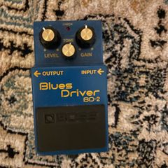 boss bd2 overdrive pedal