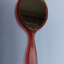 Vintage "Pygmalion" Hand Held Bakelite/Celluloid Bevelled Mirror Image 4