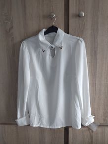 White shirt top new fits sm