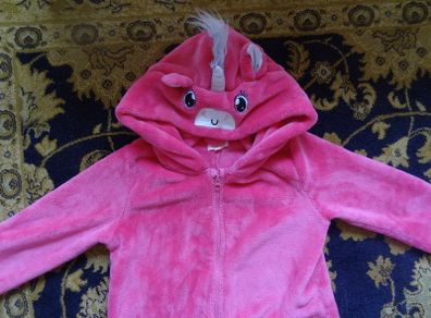 Bluezoo jumpsuit unicorn 6-9yo