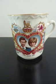 Royal Wedding Mug Charles and Diana 1981