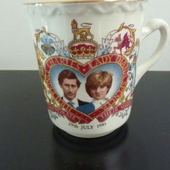 Royal Wedding Mug Charles and Diana 1981